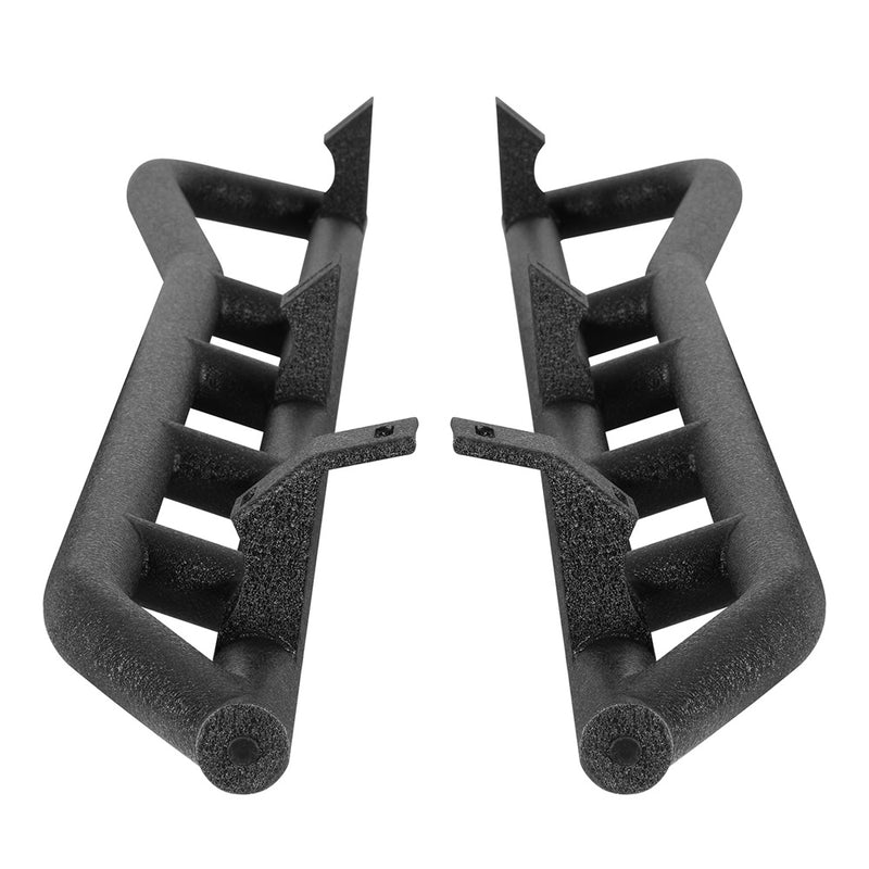 Load image into Gallery viewer, Rocker Sliders w/ Kick-Out for 2005-2023 Toyota Tacoma Double Cab Hooke Road b4237s 4