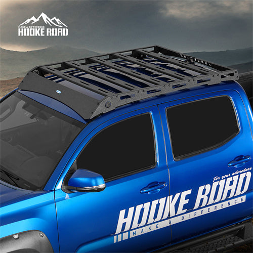 Load image into Gallery viewer, Hooke Road Roof Rack Top Carrier for 2005-2023 Toyota Tacoma Double Cab b4224s 4