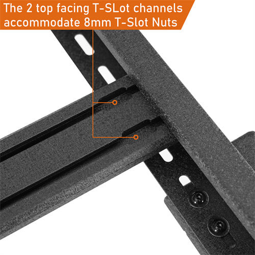 Load image into Gallery viewer, 2018-2024 Jeep Wrangler JL Roof Rack Luggage Rack 4x4 Jeep Parts - Hooke Road b3057s 16