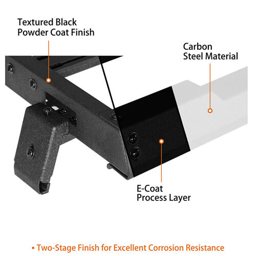 Load image into Gallery viewer, 2018-2024 Jeep Wrangler JL Roof Rack Luggage Rack 4x4 Jeep Parts - Hooke Road b3057s 18