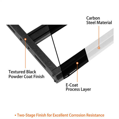 Load image into Gallery viewer, 2010-2024 Toyota 4Runner Roof Rack 4Runner Parts - Hooke Road b9806s 14