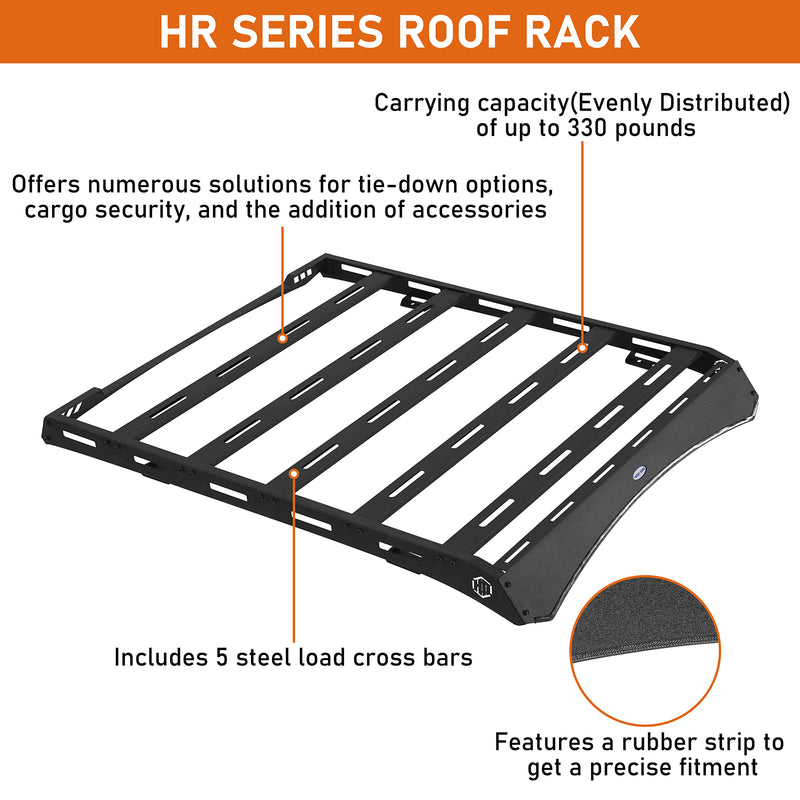 Load image into Gallery viewer, Hooke Road Roof Rack for 2014-2018 GMC Sierra 1500 Crew Cab b9467 7