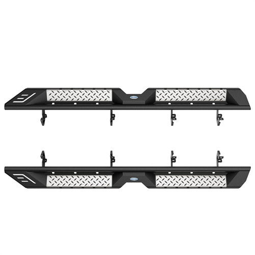 Load image into Gallery viewer, Hooke Road Running Boards for 2007-2018 Chevy Silverado/GMC Sierra Crew Cab b9465 4