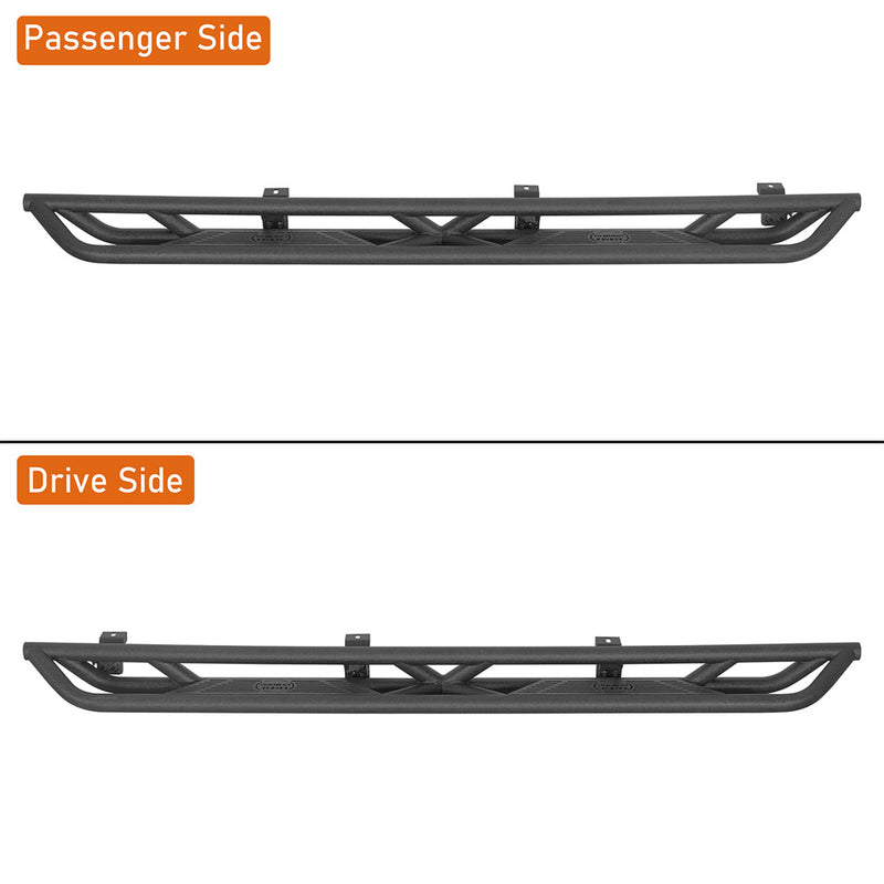 Load image into Gallery viewer, HookeRoad Jeep JT Running Boards Side Steps Nerf Bars for 2020-2023 Jeep Gladiator b7000s 8