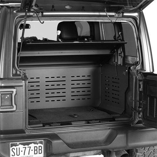Load image into Gallery viewer, Hooke Road Security Deck Enclosure for 2018-2023 Jeep Wrangler JL 2-Door b3069s 2