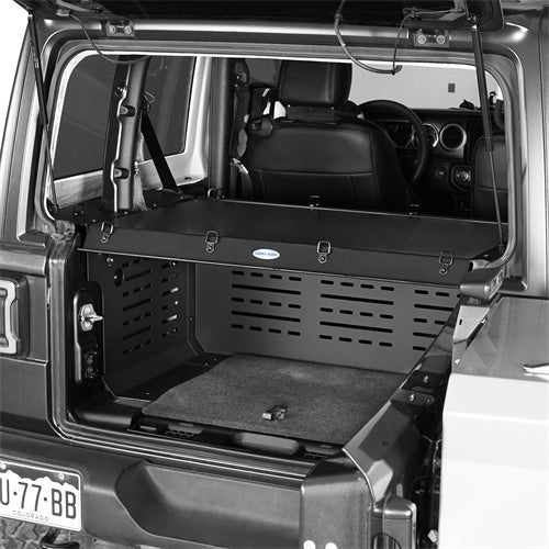 Load image into Gallery viewer, Hooke Road Security Deck Enclosure for 2018-2023 Jeep Wrangler JL 2-Door b3069s 3