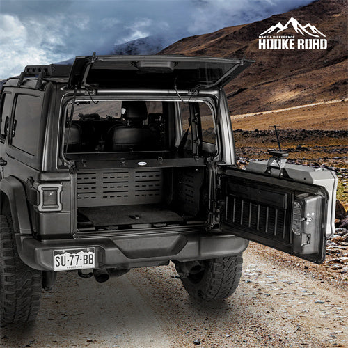 Load image into Gallery viewer, Hooke Road Security Deck Enclosure for 2018-2023 Jeep Wrangler JL 2-Door b3069s 4