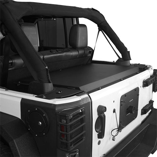 Load image into Gallery viewer, Hooke Road Security Deck Enclosure Interior Cargo Platform for 2015-2018 Jeep Wrangler JK 4-Door mmr20057 4