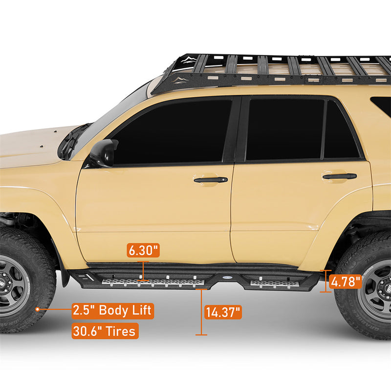 Load image into Gallery viewer, Hooke Road Side Steps 2003-2009 Toyota 4Runner (Excluding Limited) b9857 10