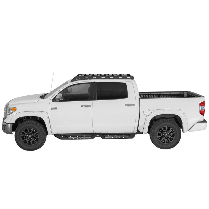 Load image into Gallery viewer, Hooke Road Side Steps Running Boards 2007-2021 Toyota Tundra CrewMax b5016 3