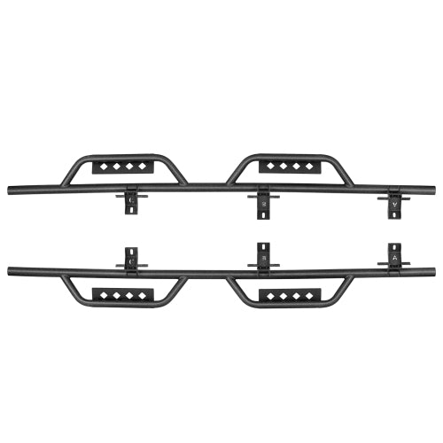 Load image into Gallery viewer, Hooke Road Running Boards Tubular Side Steps for 2020-2024 Jeep Gladiator b7001 7