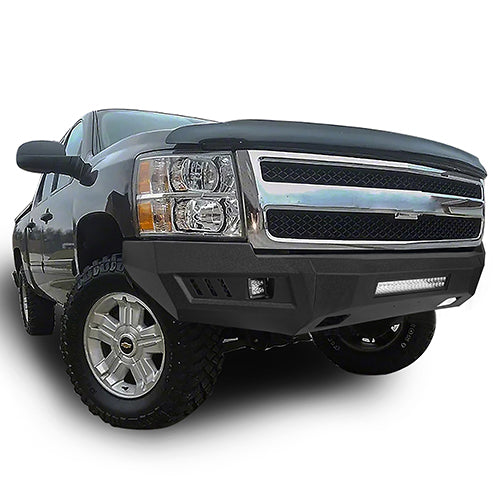 Load image into Gallery viewer, HookeRoad Chevrolet Silverado Front & Rear Bumper for 2007-2013 Chevy Silverado 1500 HookeRoad HE.9021+9025 5