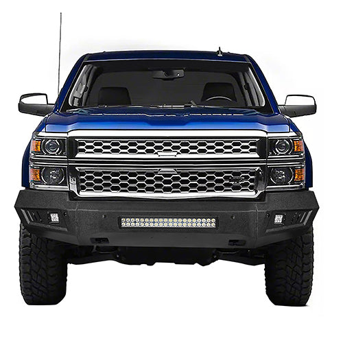 Load image into Gallery viewer, HookeRoad Chevrolet Silverado Front & Rear Bumper for Chevy Silverado 1500 HookeRoad HE.9022+9025 3