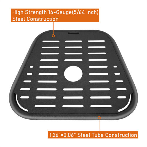 Load image into Gallery viewer, Spare Tire Jeep Wrangler & Bronco Molle Panel Storage Panel For Jeep Wrangler YJ TJ JK 87-18 Ford Bronco 21-23 - Hooke Road b1032s 11