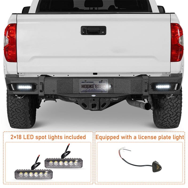 Load image into Gallery viewer, Hooke Road Stag Rear Bumper for 2014-2021 Toyota Tundra b5029s 6