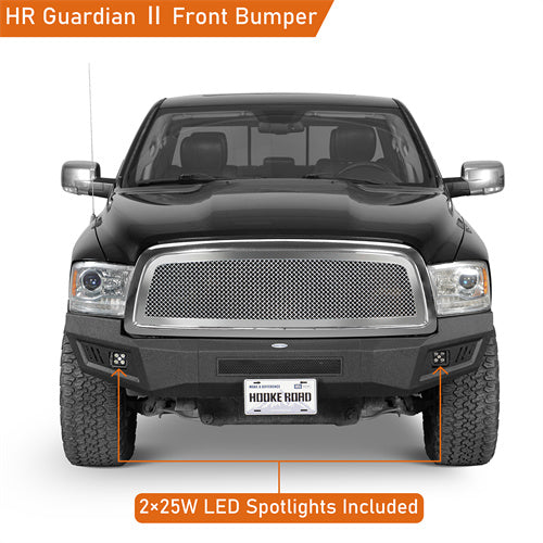 Load image into Gallery viewer, Steel Front Bumper for 2009-2012 Ram 1500 - Hooke Road b6204 11