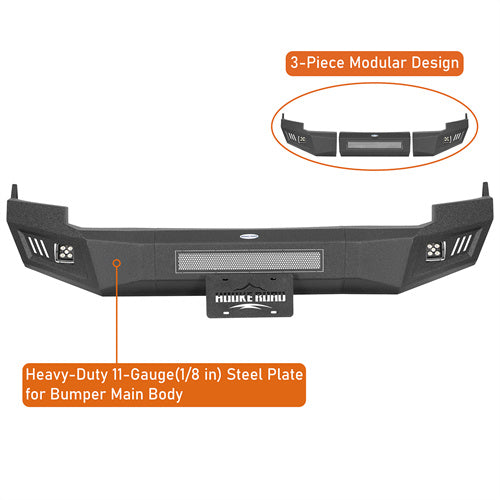 Load image into Gallery viewer, Steel Front Bumper for 2009-2012 Ram 1500 - Hooke Road b6204 12