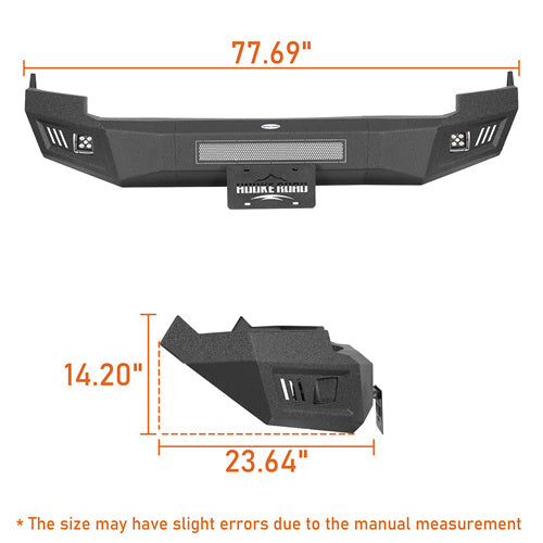 Load image into Gallery viewer, Steel Front Bumper for 2009-2012 Ram 1500 - Hooke Road b6204 6