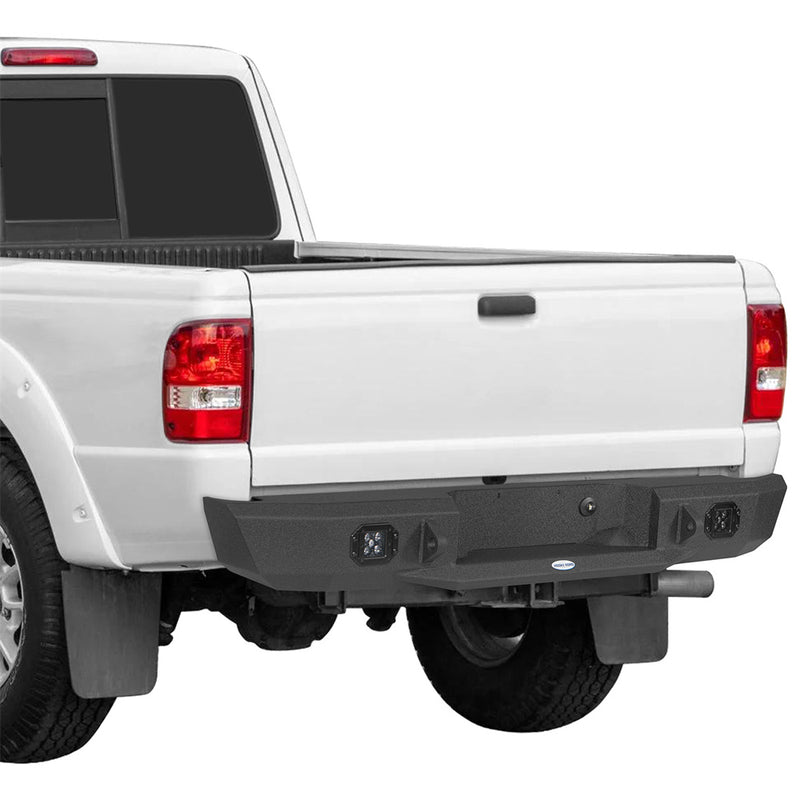 Load image into Gallery viewer, Steel Rear Bumper for 1993-2011 Ford Ranger Fleetside Hooke Road b8821 1