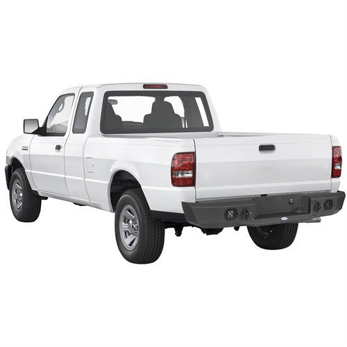 Load image into Gallery viewer, Steel Rear Bumper for 1993-2011 Ford Ranger Fleetside Hooke Road b8821 2
