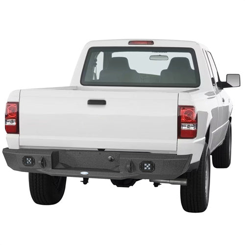 Load image into Gallery viewer, Steel Rear Bumper for 1993-2011 Ford Ranger Fleetside Hooke Road b8821 3