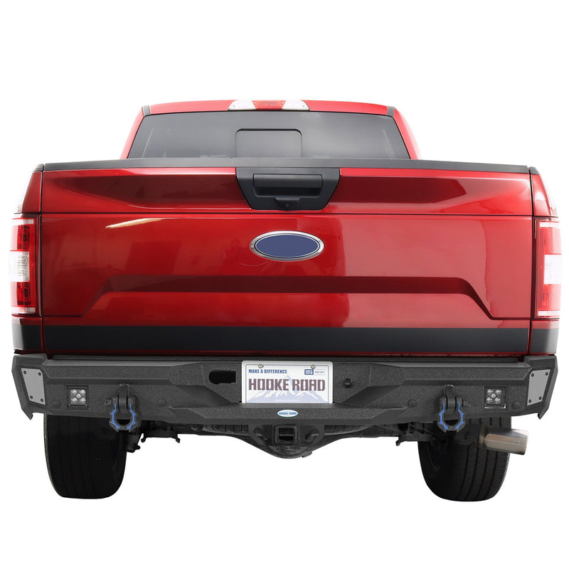Load image into Gallery viewer, Hooke Road Steel Rear Bumper for 2018-2020 Ford F-150 b8263 2