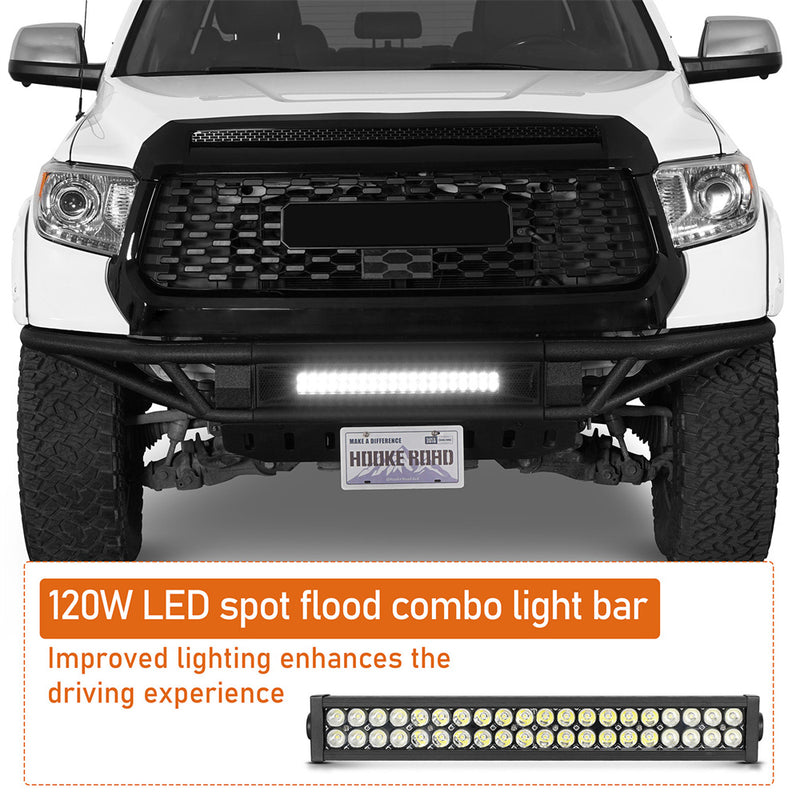 Load image into Gallery viewer, Steelcraft Front Bumper Replacement for 2014-2021 Toyota Tundra Hooke Road b5030s 6