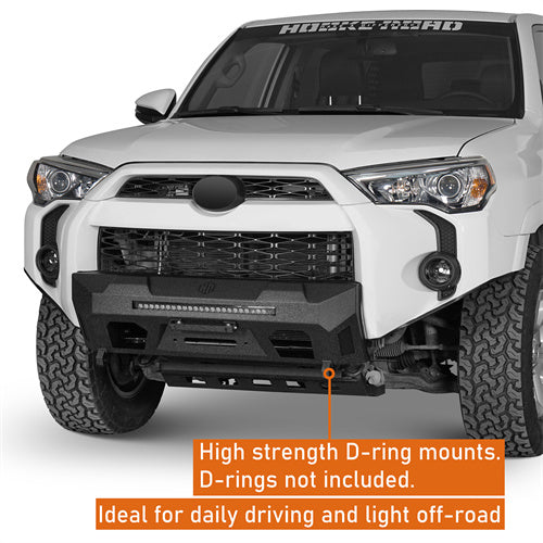 Load image into Gallery viewer, Stubby Front Bumper for 2014-2024 Toyota 4Runner, Excluding Limited & Nightshade Hooke Road b9819s 10