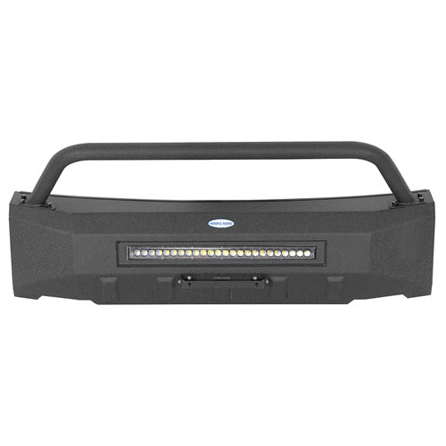 Load image into Gallery viewer, 2015-2017 Ford F-150 Stubby Front Bumper w/ License Plate Mount Hooke Road b8290 4