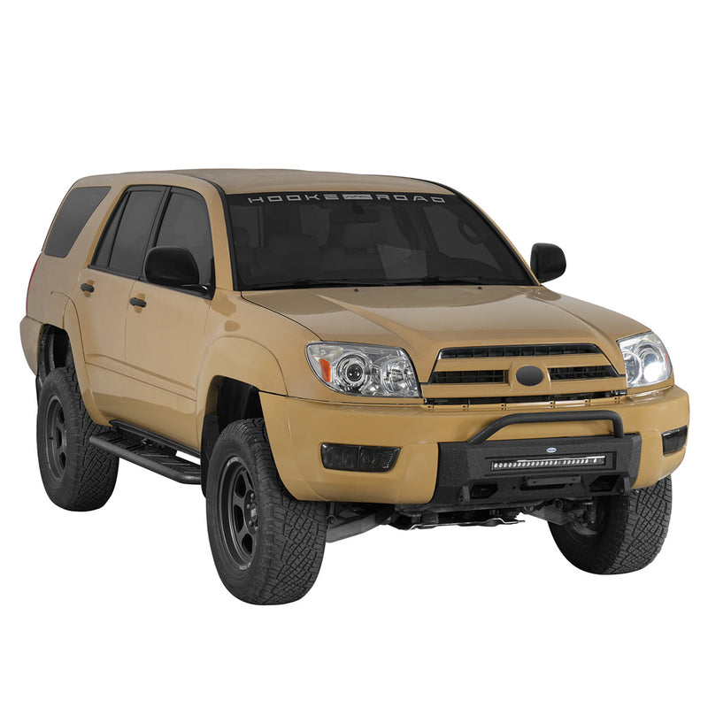 Load image into Gallery viewer, Stubby Front Bumper w/ Winch Plate for 2003-2005 Toyota 4Runner Hooke Road b9861s 3