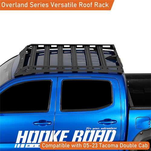 Load image into Gallery viewer, Hooke Road Overland Tacoma Roof Rack Cross Bars for 2005-2023 Toyota Tacoma Double Cab b4222s 12