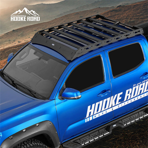 Load image into Gallery viewer, Hooke Road Overland Tacoma Roof Rack Cross Bars for 2005-2023 Toyota Tacoma Double Cab b4222s 17