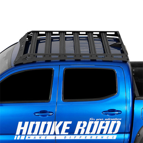 Load image into Gallery viewer, Hooke Road Overland Tacoma Roof Rack Cross Bars for 2005-2023 Toyota Tacoma Double Cab b4222s 2