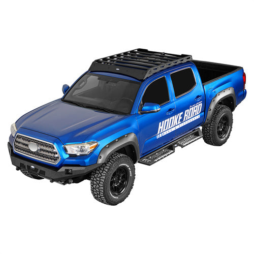 Load image into Gallery viewer, Hooke Road Overland Tacoma Roof Rack Cross Bars for 2005-2023 Toyota Tacoma Double Cab b4222s 4