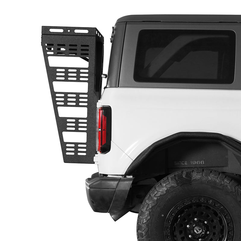 Load image into Gallery viewer, Hooke Road 2021-2025 Ford Bronco Tailgate Basket Rear Cargo Carrier b8936s 2