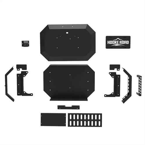 Load image into Gallery viewer, 2021 2022 2023 Ford BroncoTailgate Storage Lock Box Exterior Storage Accessories- Hooke Road b8927s 25