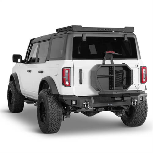 Load image into Gallery viewer, 2021 2022 2023 Ford BroncoTailgate Storage Lock Box Exterior Storage Accessories- Hooke Road b8927s 5