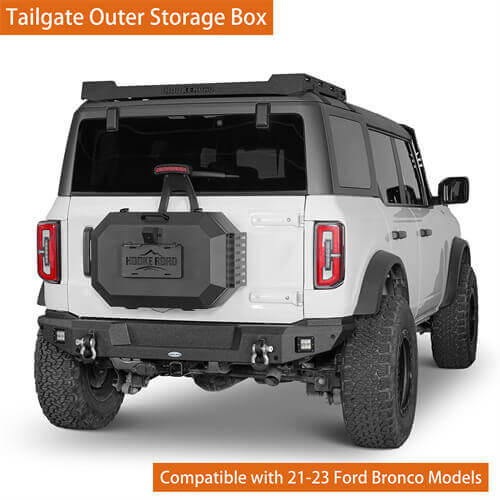 Load image into Gallery viewer, 2021 2022 2023 Ford BroncoTailgate Storage Lock Box Exterior Storage Accessories- Hooke Road b8927s 9