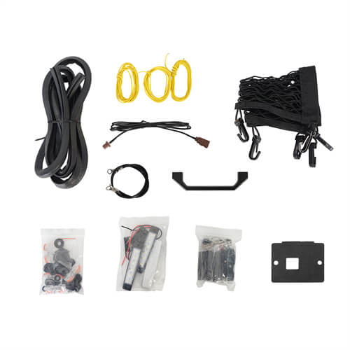 Load image into Gallery viewer, Tailgate Spare Tire Carrier Outer Storage Lock Box Jeep Wrangler Parts For 2018-2023 Jeep Wrangler JL - Hooke Road b3052s 19