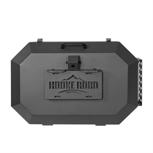 Load image into Gallery viewer, Tailgate Spare Tire Carrier Outer Storage Lock Box Jeep Wrangler Parts For 2018-2023 Jeep Wrangler JL - Hooke Road b3052s 21