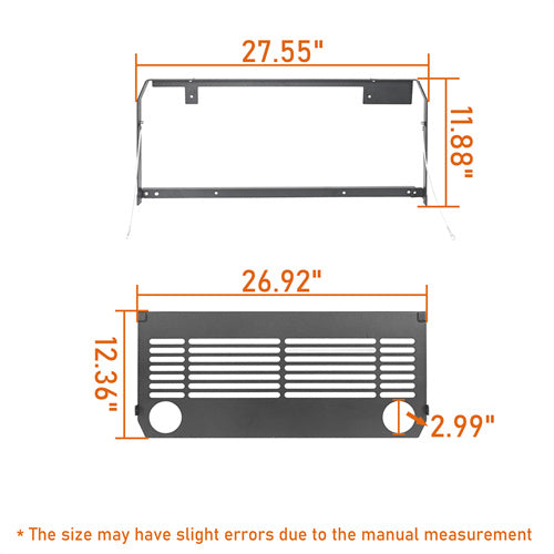 Load image into Gallery viewer, Hooke Road Tailgate Table Foldable Cargo Shelf for 2021-2024 Ford Bronco ft20007 6