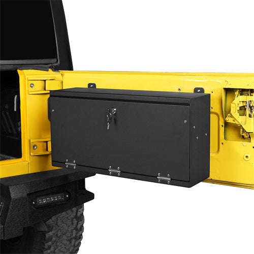 Load image into Gallery viewer, Hooke Road Tailgate Table Storage Lock Box for 1997-2006 Jeep Wrangler TJ mmr10028 3