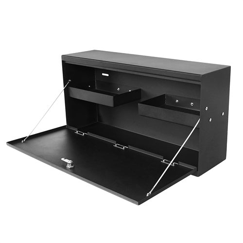 Load image into Gallery viewer, Hooke Road Tailgate Table Storage Lock Box for 1997-2006 Jeep Wrangler TJ mmr10028 6