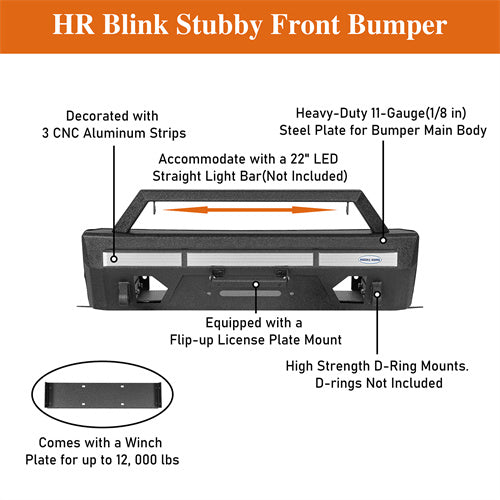 Load image into Gallery viewer, 2014-2024 Toyota 4Runner Front Bumper Aftermarket Bumper - Hooke Road b9805s 12