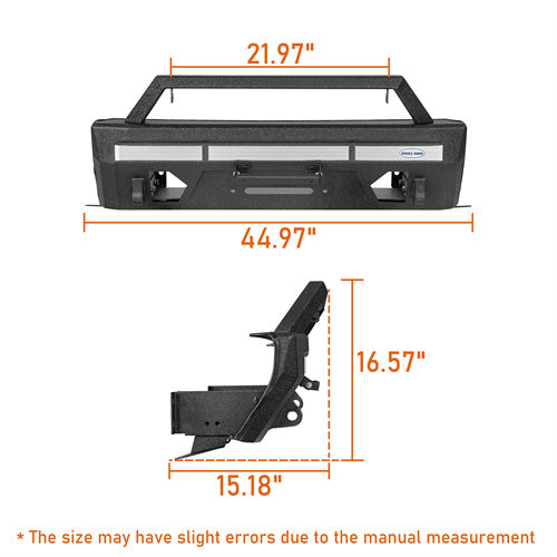 Load image into Gallery viewer, 2014-2024 Toyota 4Runner Front Bumper Aftermarket Bumper - Hooke Road b9805s 17