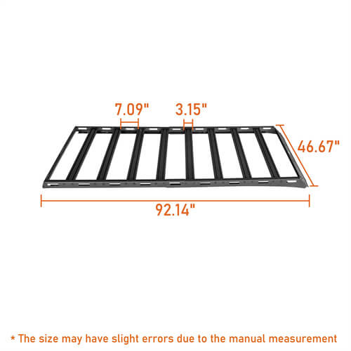 Load image into Gallery viewer, 2010-2024 Toyota 4Runner Roof Rack 4Runner Accessories - Hooke Road b9808s 15