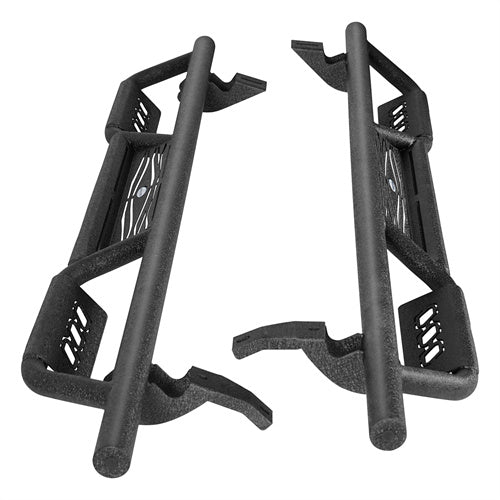 Load image into Gallery viewer, 2010-2024 Toyota 4Runner Side Steps Wheel To Wheel Running Boards - Hooke Road b9802s 12