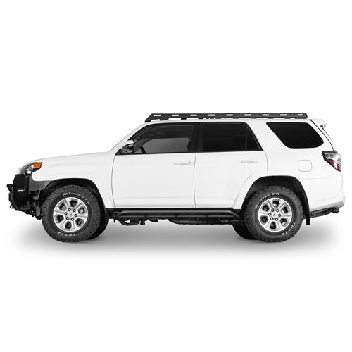 Load image into Gallery viewer, 2010-2024 Toyota 4Runner Slider Rocker Guards Wheel To Wheel Running Boards Side Steps- Hooke Road b9801s 3