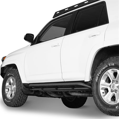 Load image into Gallery viewer, 2010-2024 Toyota 4Runner Slider Rocker Guards Wheel To Wheel Running Boards Side Steps- Hooke Road b9801s 4