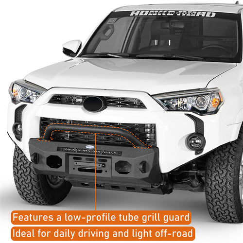 Load image into Gallery viewer, Hooke Road 2014-2024 Toyota 4Runner Stubby Front Bumper, Excluding Limited & Nightshade b9818s 10